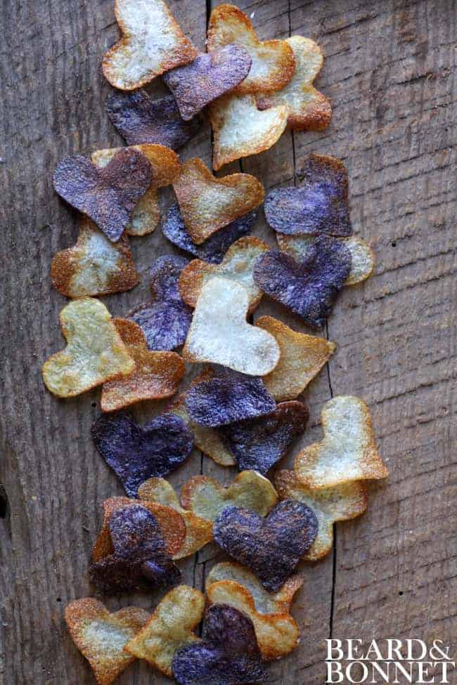 10 Recipes To Make A Teen When One Direction Breaks Up: Small Batch Potato Chips {@beardandbonnet }