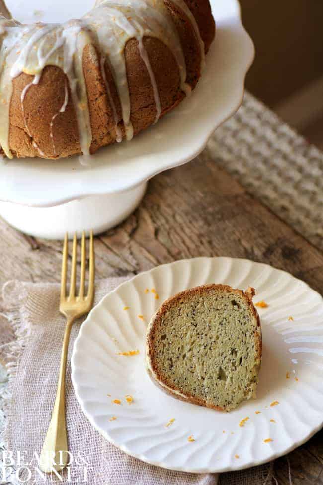 Orange Poppy Seed Cake {Beard and Bonnet} #glutenfree