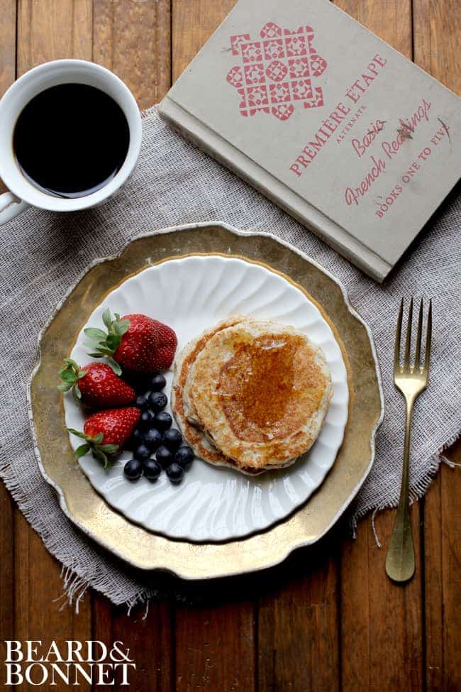 Sourdough Pancakes {Beard and Bonnet} #glutenfree