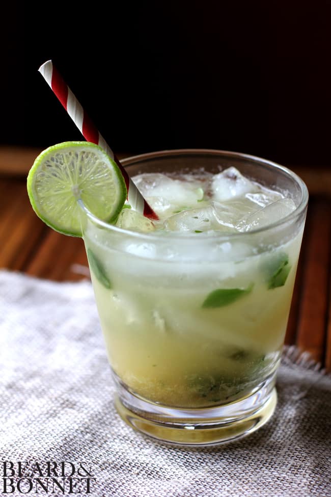 Lemongrass Mojito {Beard and Bonnet} #glutenfree #vegan