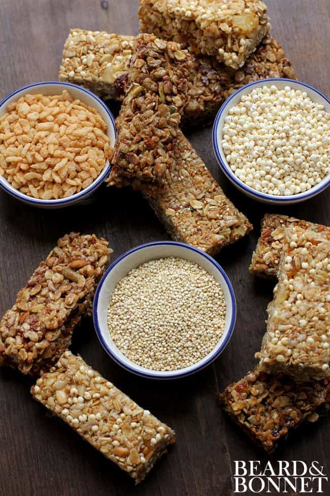 A Trio of Fun, Fast, and Delicious Cereal Bars for The Balanced Platter {Beard and Bonnet} #gfree #glutenfree #vegan