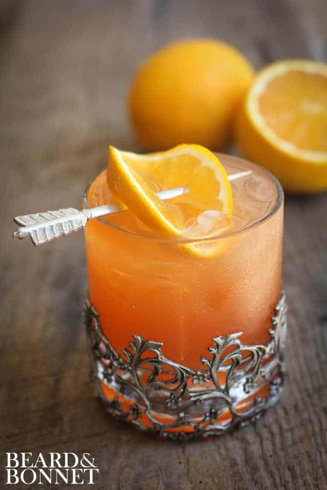 Blood Orange Margarita {Beard and Bonnet} #glutenfree #vegan