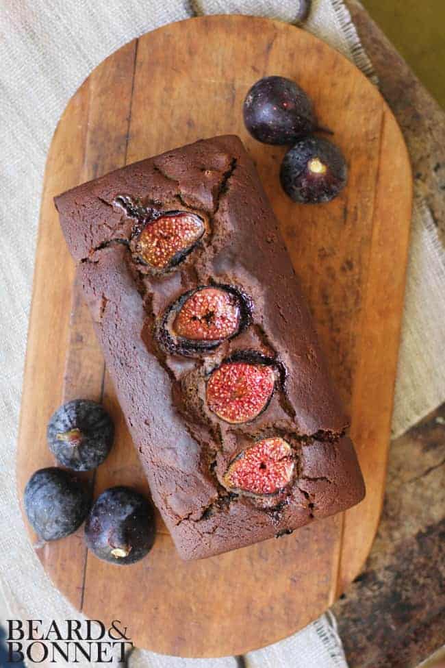 Fig Chai Tea Bread {Beard and Bonnet} #glutenfree #vegan