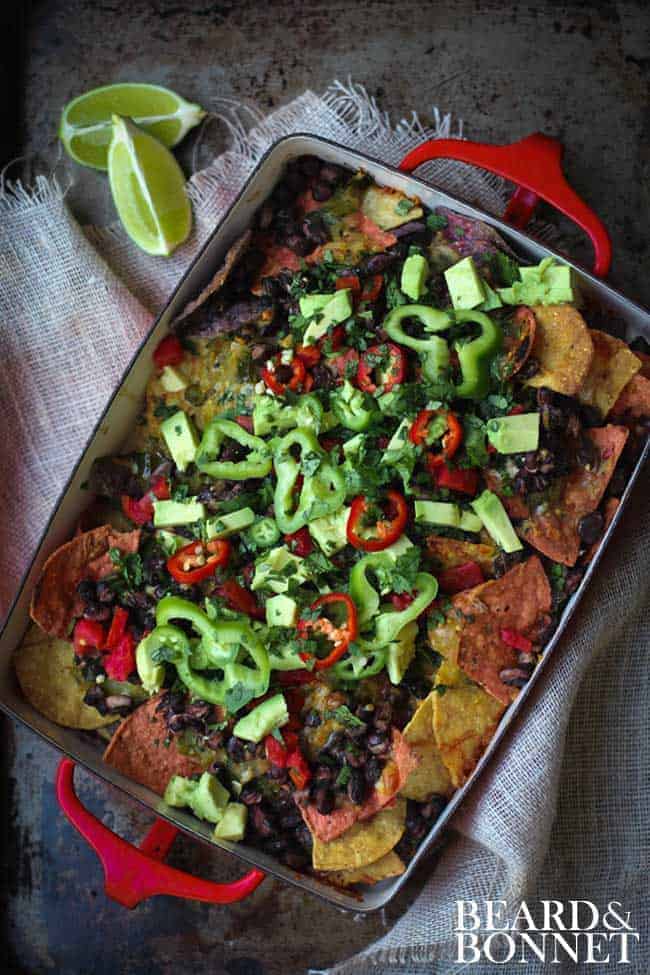 Poblano Chilaquiles Casserole {Beard and Bonnet} #glutenfree 