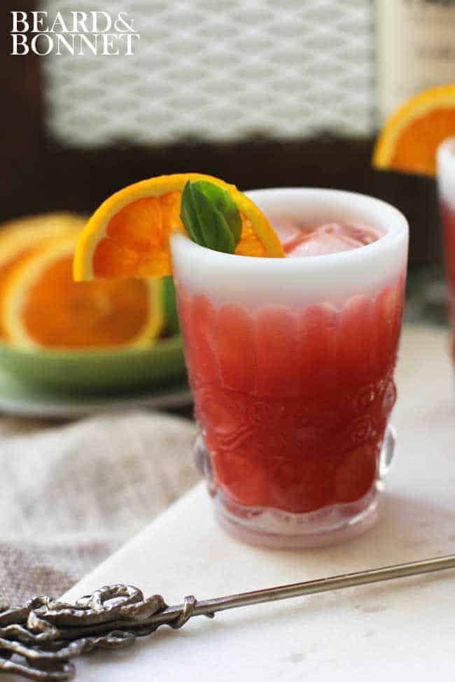 Pink Lady Cocktail {Beard and Bonnet} #glutenfree #vegan #fairtrade