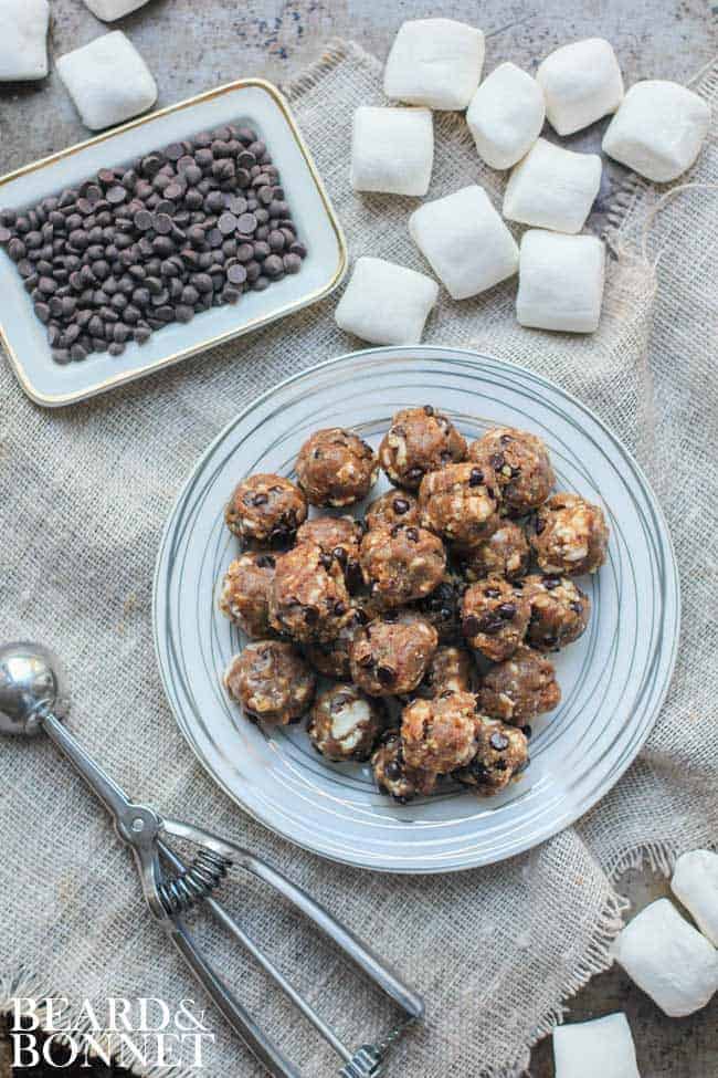 Smore's Energy Bites {Beard and Bonnet} #glutenfree #vegan