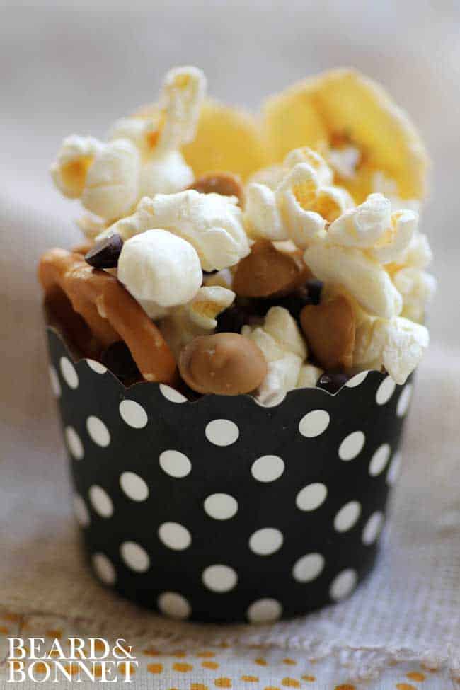 Chunky Monkey Popcorn {Beard and Bonnet} #glutenfree