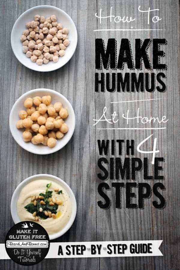 How To Make Hummus {Beard and Bonnet} #glutenfree #vegan #tutorial