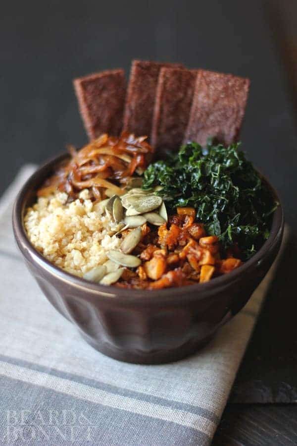 Fall Harvest Bowl {Beard and Bonnet} #glutenfree #vegan