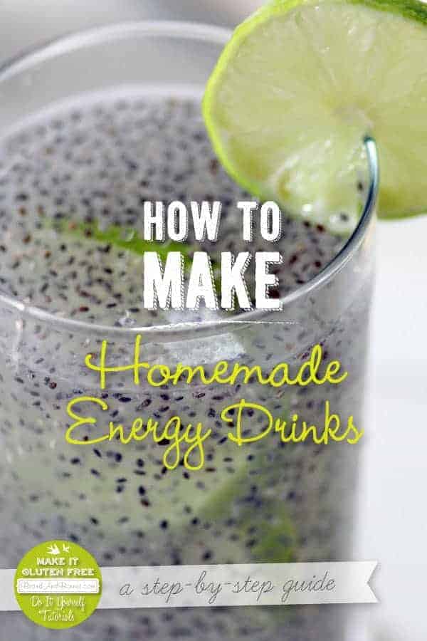 How To Make Homemade Energy Drinks {Beard and Bonnet} #glutenfree #vegan #VeganMoFo2014