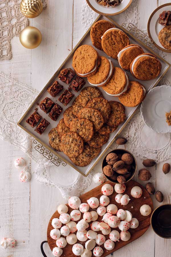 Chocolate Chip Pecan Pie Bars {Beard and Bonnet}